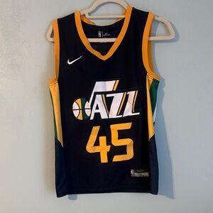 Nike Jazz Basketball Jersey - navy and Yellow